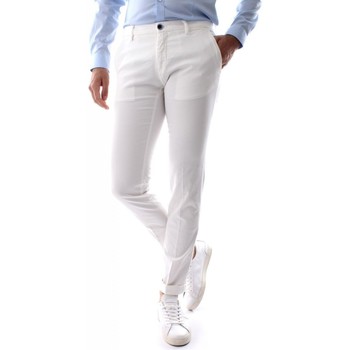 Abbigliamento Uomo Pantaloni Mason's MILANO CE078/SS - 9PN2A4973-001 WHITE Bianco