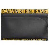 Borse Uomo Portafogli Calvin Klein Jeans K50K504993 LOGO POP CARDHOLDER-0GJ FASHION BLACK Nero