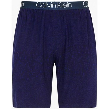 Abbigliamento Uomo Shorts / Bermuda Calvin Klein Jeans 000NM1660E SLEEP SHORT-UZZ ANIMAL BAYOU BLUE Blu