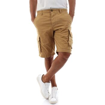 Abbigliamento Uomo Shorts / Bermuda 40weft NICK 5035-W1101 KAKI Beige