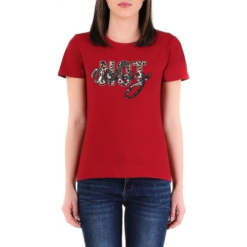 Abbigliamento Donna T-shirt & Polo Liu Jo WF1259 J5003-S9105 Rosso