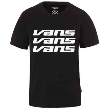 Abbigliamento Donna T-shirt & Polo Vans VN0A7W7BLK1 TRIFECA-BLACK Nero