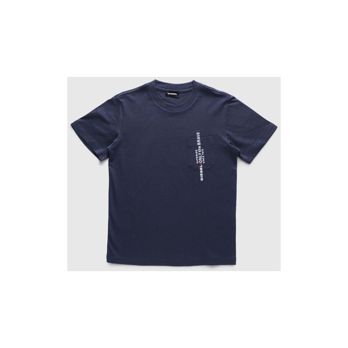 Abbigliamento Bambino T-shirt & Polo Diesel TJUSTPOCK 00J47X 00YI9-K80A BLU NAVY Blu