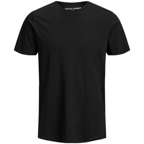 Abbigliamento Bambino T-shirt & Polo Jack & Jones 12158433 BASE TEE-BLACK Nero