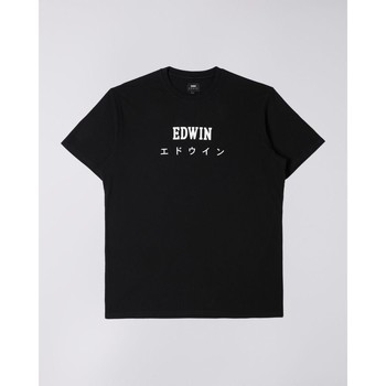 Abbigliamento Uomo T-shirt & Polo Edwin 45121MC000125 JAPAN TS-8967 Nero