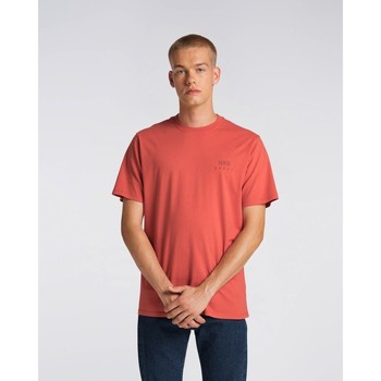 Abbigliamento Uomo T-shirt & Polo Edwin 45421MC000120 LOGO CHEST-BURNISHED SUNSET Rosso