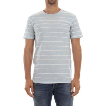 Abbigliamento Uomo T-shirt & Polo Jack & Jones 12135612 HAYLEY-WINTER SKY Blu