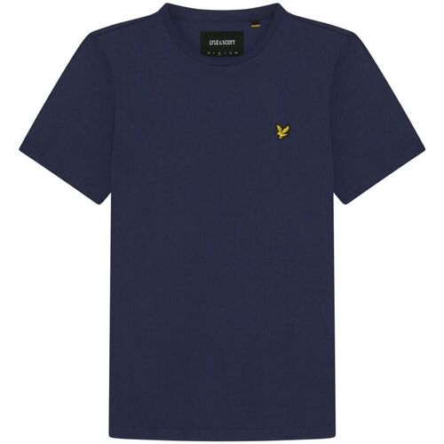 Abbigliamento Uomo T-shirt & Polo Lyle & Scott TS400VOG PLAIN T-SHIRT-Z99 NAVY Blu