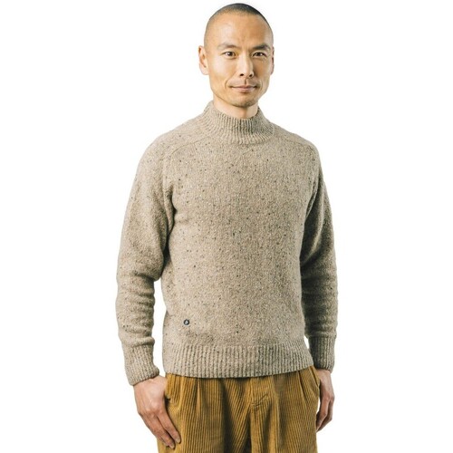 Abbigliamento Uomo Maglioni Brava Fabrics Perkins Neck Sweater - Ecru Beige