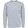 Abbigliamento Uomo Maglioni Selected Wool Jumper New Coban - Medium Grey Melange Grigio