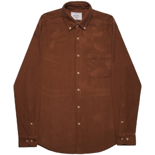 Abbigliamento Uomo Camicie maniche lunghe Portuguese Flannel Lobo Shirt - Brown Marrone
