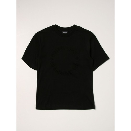 Abbigliamento Unisex bambino T-shirt & Polo Diesel J00289 0GRAM - TJUSTA43-K900 BLACK Nero