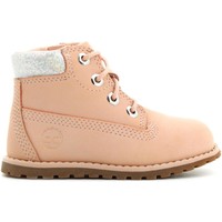 Scarpe Bambino Sneakers basse Timberland bambina sneakers alte TB0A2H4X662 POKEY PINE 6IN SIDE ZIP BOOT Cuoio