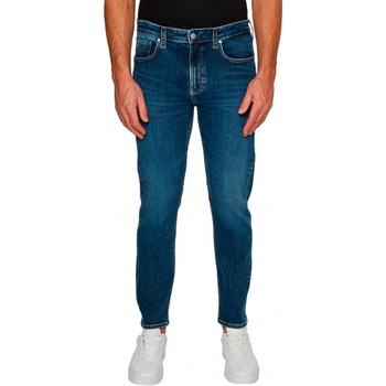 Abbigliamento Uomo Jeans slim Calvin Klein Jeans K10K107449 Nero