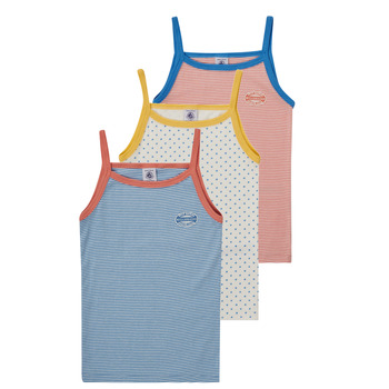 Abbigliamento Bambina Top / T-shirt senza maniche Petit Bateau ZEA Multicolore
