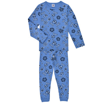 Abbigliamento Unisex bambino Pigiami / camicie da notte Petit Bateau BANDANOU Blu