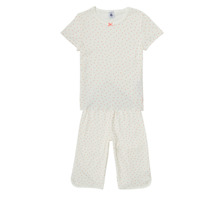 Abbigliamento Bambina Pigiami / camicie da notte Petit Bateau BRESS Bianco