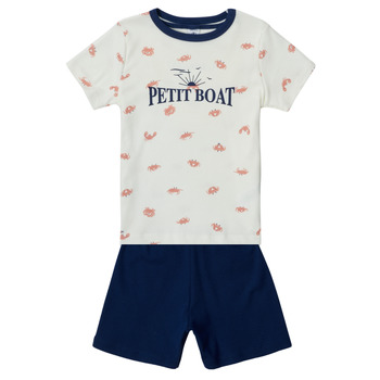 Abbigliamento Bambino Pigiami / camicie da notte Petit Bateau BROTHER Multicolore