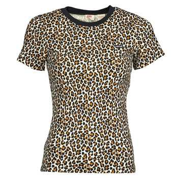 Abbigliamento Donna T-shirt maniche corte Levi's WT-TEES Acciaio cromato / Angora