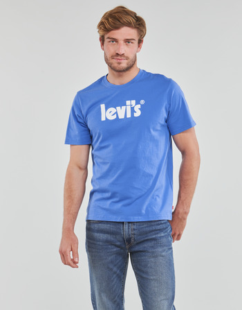 Abbigliamento Uomo T-shirt maniche corte Levi's SS RELAXED FIT TEE Poster / Tee / Palace / Blue