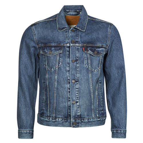 Abbigliamento Uomo Giacche in jeans Levi's THE TRUCKER JACKET Blu