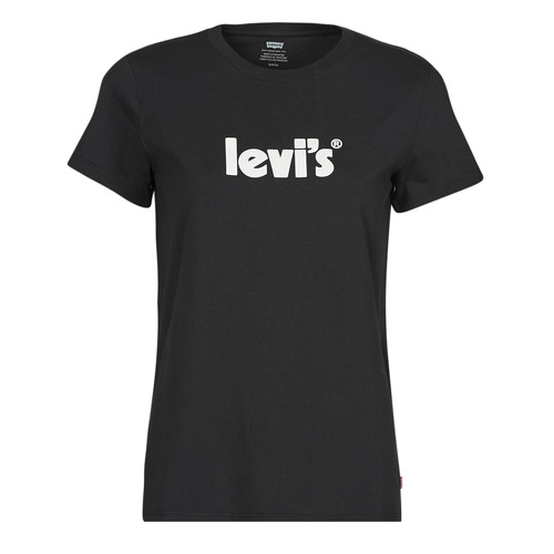 Abbigliamento Donna T-shirt maniche corte Levi's THE PERFECT TEE Stagionale / Poster / Logo / Caviar