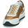 Scarpe Donna Sneakers basse Ikks BU80065 Oro / Bianco