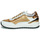 Scarpe Donna Sneakers basse Ikks BU80065 Oro / Bianco