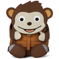 Borse Unisex bambino Zaini Affenzahn Monkey Large Friend Backpack Marrone