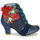 Scarpe Donna Stivaletti Irregular Choice Winter Blooms Blu / Rosso