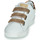 Scarpe Bambina Sneakers basse Semerdjian GARBIS Bianco / Oro