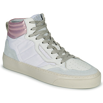 Scarpe Donna Sneakers alte Semerdjian TREVO Bianco / Rosa