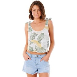 Abbigliamento Donna T-shirt & Polo Rip Curl TOP MUJER  Coastal Palms GSHEF9 Bianco