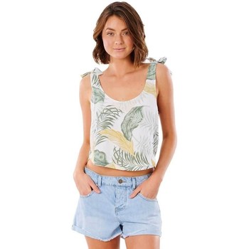 Abbigliamento Donna T-shirt & Polo Rip Curl TOP MUJER  Coastal Palms GSHEF9 Bianco