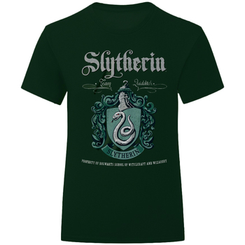 Abbigliamento T-shirts a maniche lunghe Harry Potter HE242 Verde