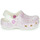 Scarpe Bambina Zoccoli Crocs CLASSIC GLITTER CLOG T Bianco