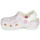 Scarpe Bambina Zoccoli Crocs CLASSIC GLITTER CLOG T Bianco