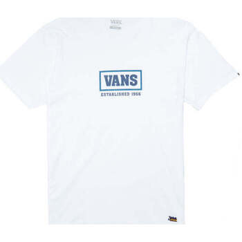Abbigliamento T-shirt & Polo Vans T-Shirt  Take A Stand Box SS White Bianco