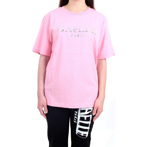 Abbigliamento Donna T-shirt maniche corte GaËlle Paris GBD10158 Rosa