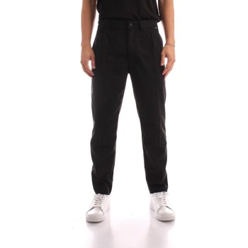Abbigliamento Uomo Pantaloni 5 tasche Calvin Klein Jeans K10K107902 Nero