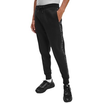 Abbigliamento Uomo Pantaloni da tuta Calvin Klein Jeans Logo tape Nero