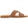 Scarpe Donna Pantofole Mosaic CIABATTA P1462 BORCHIE Cuoio