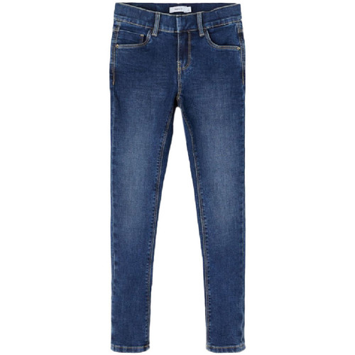 Abbigliamento Bambina Jeans skynny Name it 13192110 Blu
