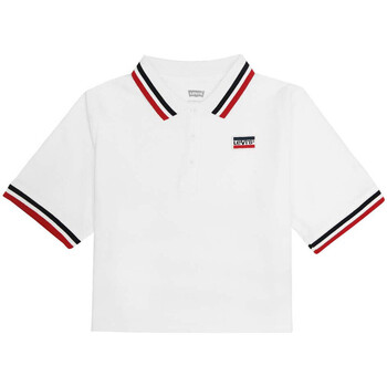 Abbigliamento Bambina T-shirt & Polo Levi's NQ11006 Bianco
