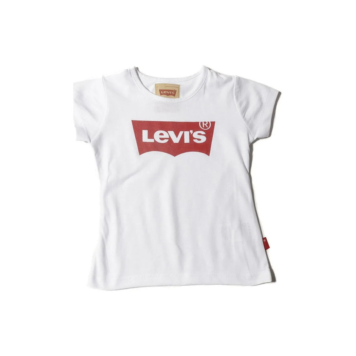 Abbigliamento Bambina T-shirt & Polo Levi's N91050J Bianco