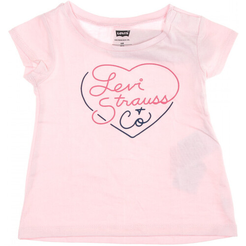 Abbigliamento Unisex bambino T-shirt maniche corte Levi's NQ10022 Rosa