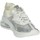 Scarpe Donna Sneakers alte Date CAMP-AURA 136 Bianco