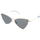 Orologi & Gioielli Occhiali da sole Yves Saint Laurent Occhiali da Sole Saint Laurent New Wave SL 303 Jerry 004 Oro