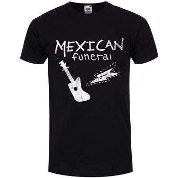 Abbigliamento Uomo T-shirts a maniche lunghe Grindstore Mexican Funeral Nero