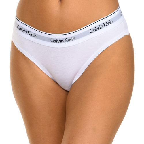 Biancheria Intima Donna Slip Calvin Klein Jeans CK478E-100 Bianco